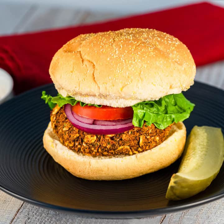 Easy Vegan Black Bean Burgers Recipe - Dances with Knives